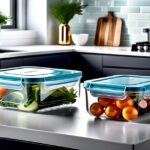 Lille Home 3-Pack Salad Food Storage Containers: 47 oz BPA-Free, Leak-Proof Design